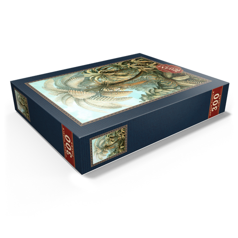 Fern (Filicinae) - Art Forms in Nature, Vintage Art Poster, Ernst Haeckel 300 Jigsaw Puzzle box view1