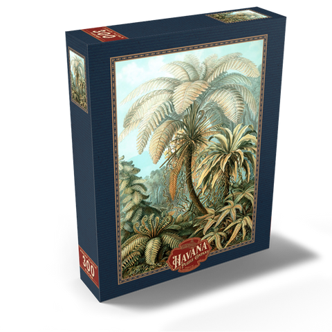 Fern (Filicinae) - Art Forms in Nature, Vintage Art Poster, Ernst Haeckel 300 Jigsaw Puzzle box view2