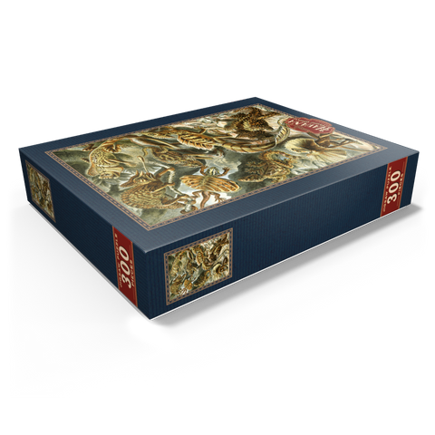 Lizard (Lacertilia) - Art Forms in Nature, Vintage Art Poster, Ernst Haeckel 300 Jigsaw Puzzle box view1