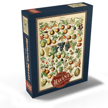 Fructus - Fruits For All, Vintage Art Poster, Adolphe Millot 1000 Jigsaw Puzzle box view2