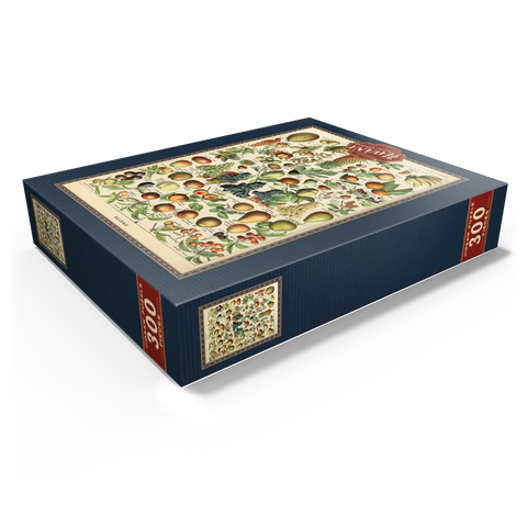 Fructus - Fruits For All, Vintage Art Poster, Adolphe Millot 300 Jigsaw Puzzle box view1