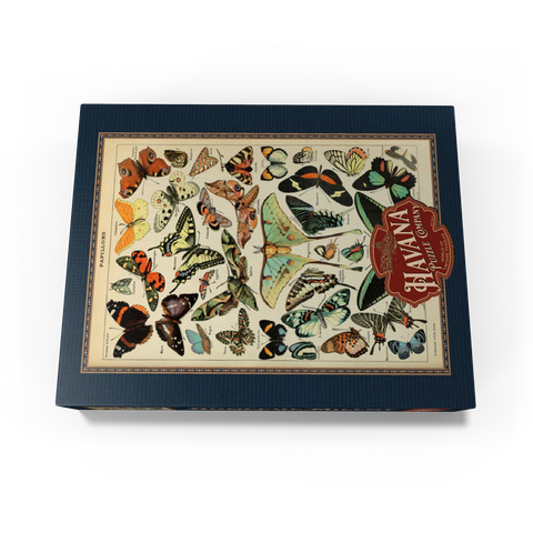 Papillons - Butterflies For All, Vintage Art Poster, Adolphe Millot 1000 Jigsaw Puzzle box view1