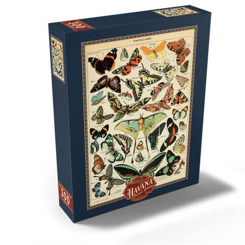 Papillons - Butterflies For All, Vintage Art Poster, Adolphe Millot 300 Jigsaw Puzzle box view2