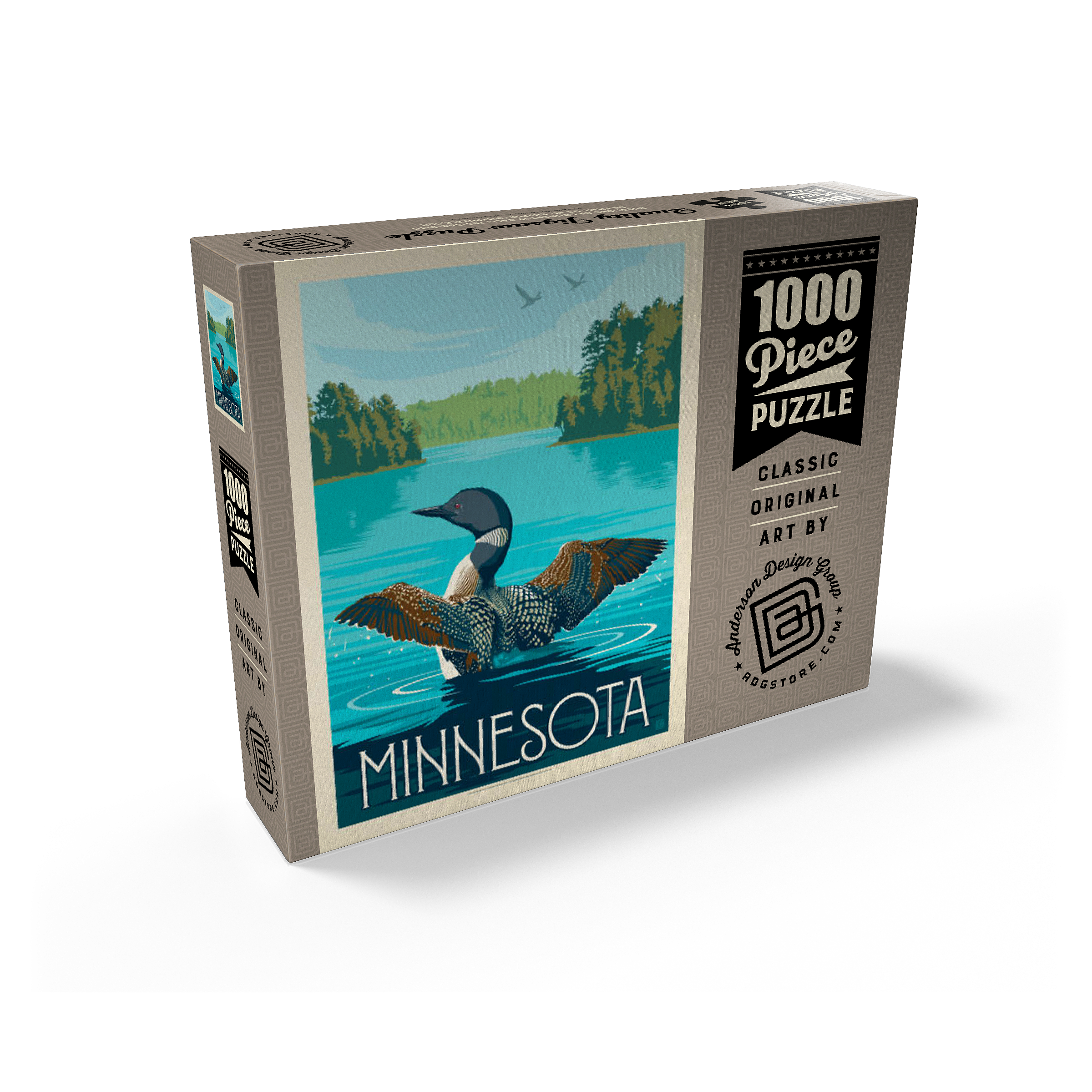 Puzzle, Minnesota, 10,000 Lakes, Destinations Sign, 1000 Pieces