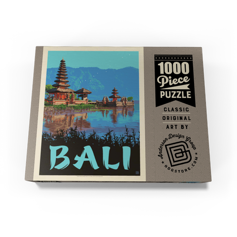 Bali: A Atunning Tropical Paradise, Vintage Poster 1000 Jigsaw Puzzle box view3