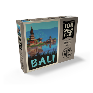 Bali: A Atunning Tropical Paradise, Vintage Poster 100 Jigsaw Puzzle box view2