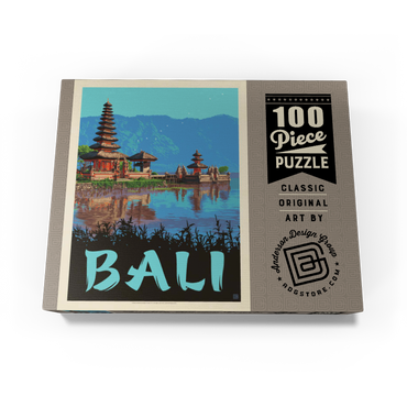 Bali: A Atunning Tropical Paradise, Vintage Poster 100 Jigsaw Puzzle box view3
