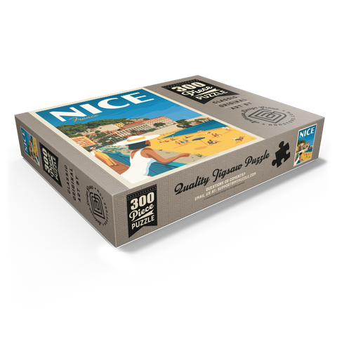 France: Nice, Vintage Poster 300 Jigsaw Puzzle box view1