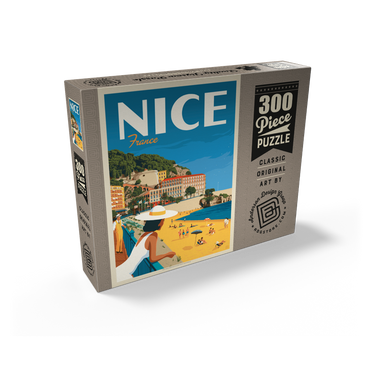 France: Nice, Vintage Poster 300 Jigsaw Puzzle box view2