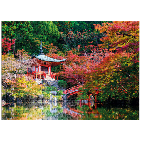 puzzleplate Daigoji Temple in fall, Kyoto, Japan 500 Jigsaw Puzzle