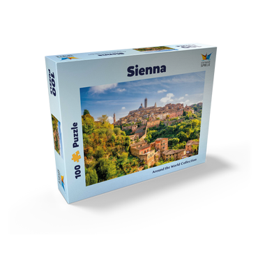 Panorama of Siena - Tuscany, Italy 100 Jigsaw Puzzle box view1