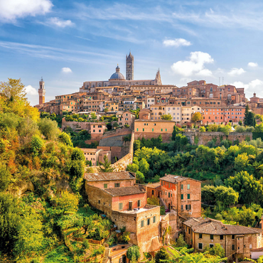 Panorama of Siena - Tuscany, Italy 500 Jigsaw Puzzle 3D Modell