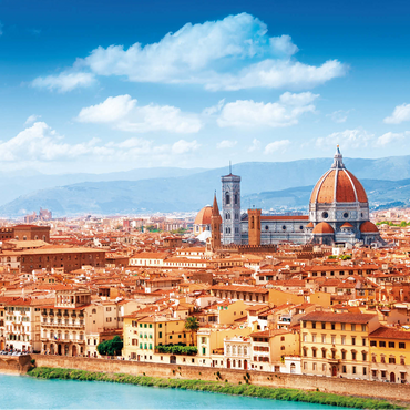 Cityscape panorama of Florence - Tuscany, Italy 1000 Jigsaw Puzzle 3D Modell