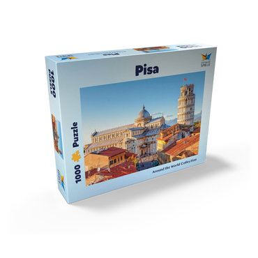 Cathedral and Leaning Tower of Pisa - Tuscany, Italy 1000 Jigsaw Puzzle box view1