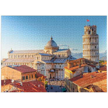 puzzleplate Cathedral and Leaning Tower of Pisa - Tuscany, Italy 1000 Jigsaw Puzzle