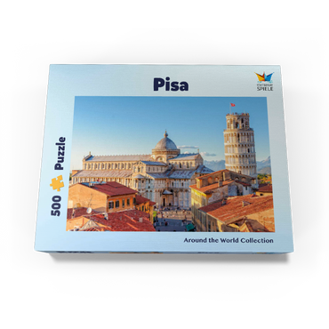 Cathedral and Leaning Tower of Pisa - Tuscany, Italy 500 Jigsaw Puzzle box view1