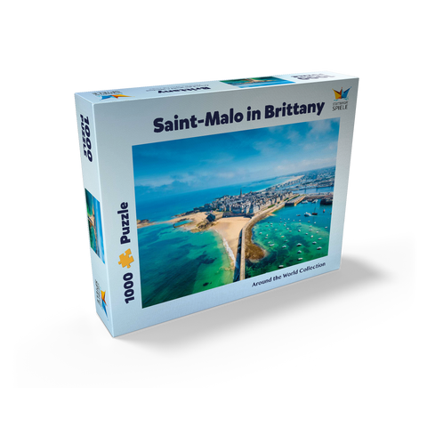 Saint Malo - City of buccaneers - Brittany, France 1000 Jigsaw Puzzle box view1
