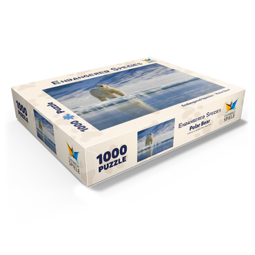 Endangered species: Polar bear in Svalbard - Norway 1000 Jigsaw Puzzle box view1