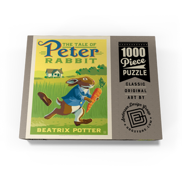 The Tale Of Peter Rabbit: Beatrix Potter, Vintage Poster 1000 Jigsaw Puzzle box view3