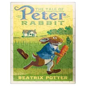 puzzleplate The Tale Of Peter Rabbit: Beatrix Potter, Vintage Poster 100 Jigsaw Puzzle