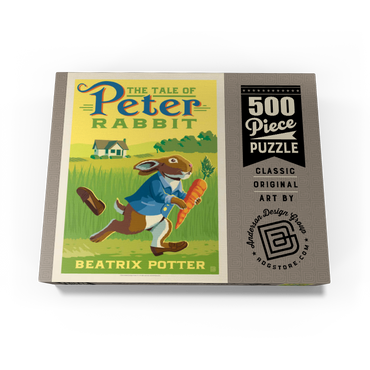 The Tale Of Peter Rabbit: Beatrix Potter, Vintage Poster 500 Jigsaw Puzzle box view3