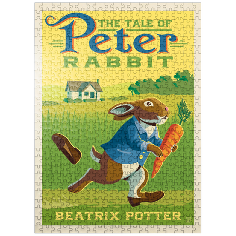 puzzleplate The Tale Of Peter Rabbit: Beatrix Potter, Vintage Poster 500 Jigsaw Puzzle
