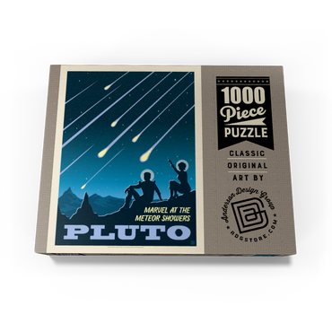 Pluto: Meteor Showers, Vintage Poster 1000 Jigsaw Puzzle box view3