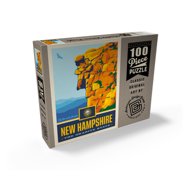 New Hampshire: The Granite State 100 Jigsaw Puzzle box view2
