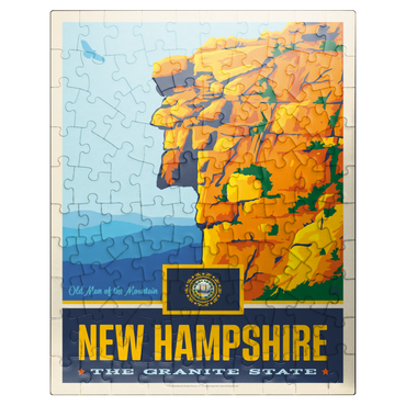 puzzleplate New Hampshire: The Granite State 100 Jigsaw Puzzle