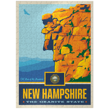 puzzleplate New Hampshire: The Granite State 300 Jigsaw Puzzle
