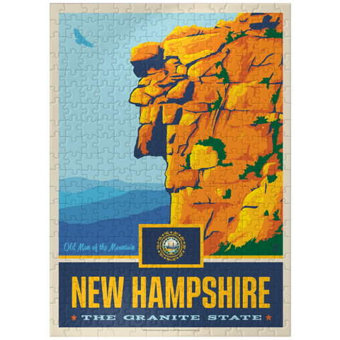 puzzleplate New Hampshire: The Granite State 300 Jigsaw Puzzle