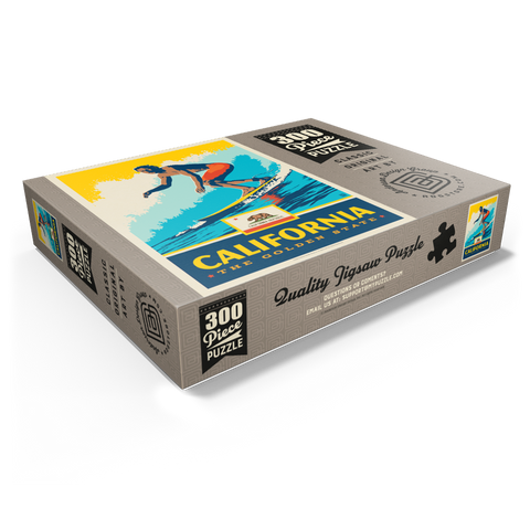 California: The Golden State (Surfer) 300 Jigsaw Puzzle box view1