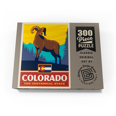 Colorado: The Centennial State 300 Jigsaw Puzzle box view3