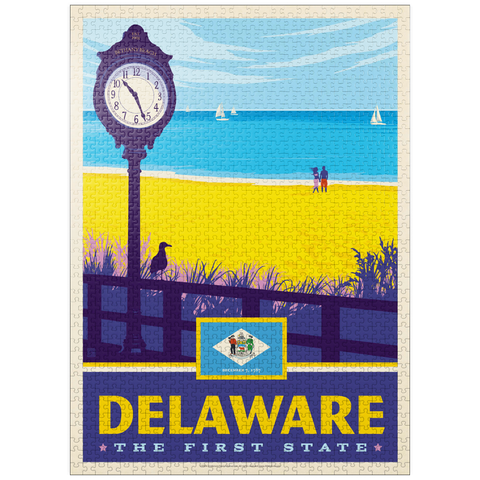 puzzleplate Delaware: The First State 1000 Jigsaw Puzzle