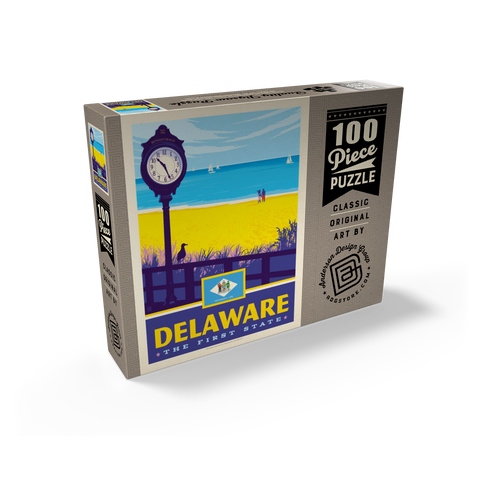 Delaware: The First State 100 Jigsaw Puzzle box view2