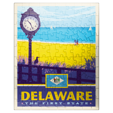 puzzleplate Delaware: The First State 100 Jigsaw Puzzle