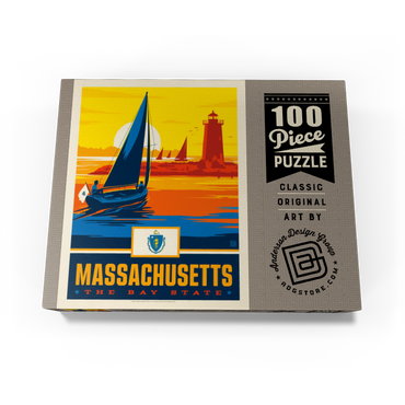 Massachusetts: The Bay State 100 Jigsaw Puzzle box view3
