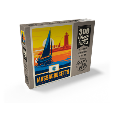 Massachusetts: The Bay State 300 Jigsaw Puzzle box view2