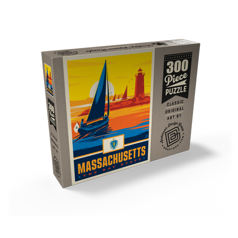 Massachusetts: The Bay State 300 Jigsaw Puzzle box view2