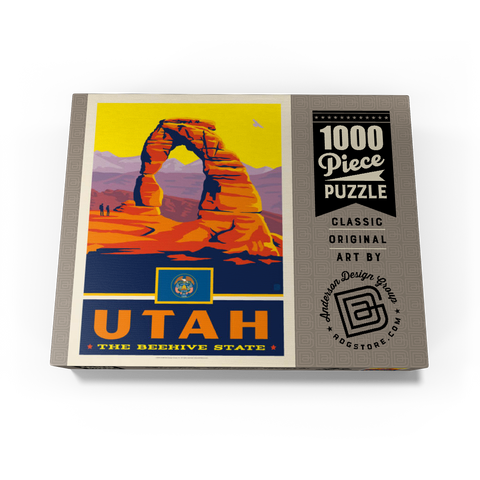Utah: The Beehive State 1000 Jigsaw Puzzle box view3