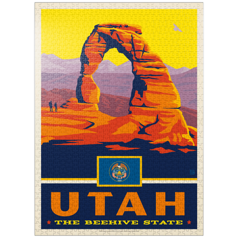 puzzleplate Utah: The Beehive State 1000 Jigsaw Puzzle