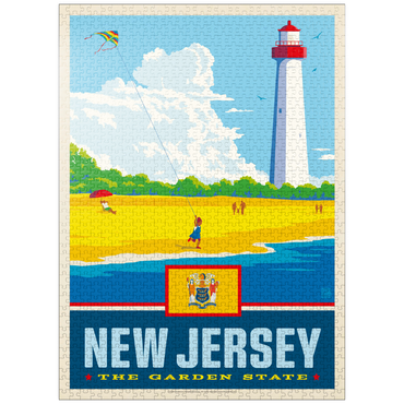 puzzleplate New Jersey: The Garden State 1000 Jigsaw Puzzle