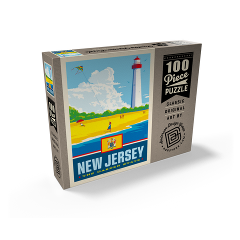 New Jersey: The Garden State 100 Jigsaw Puzzle box view2