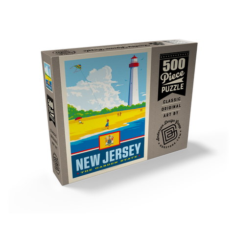 New Jersey: The Garden State 500 Jigsaw Puzzle box view2