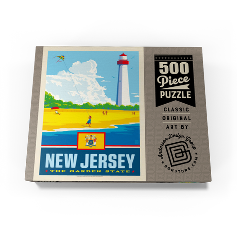 New Jersey: The Garden State 500 Jigsaw Puzzle box view3