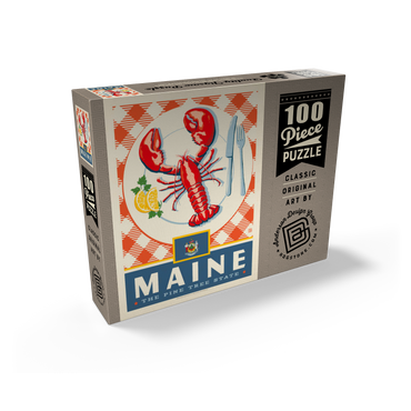 Maine: The Pine Tree State 100 Jigsaw Puzzle box view2