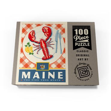Maine: The Pine Tree State 100 Jigsaw Puzzle box view3