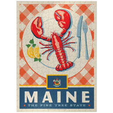 puzzleplate Maine: The Pine Tree State 300 Jigsaw Puzzle