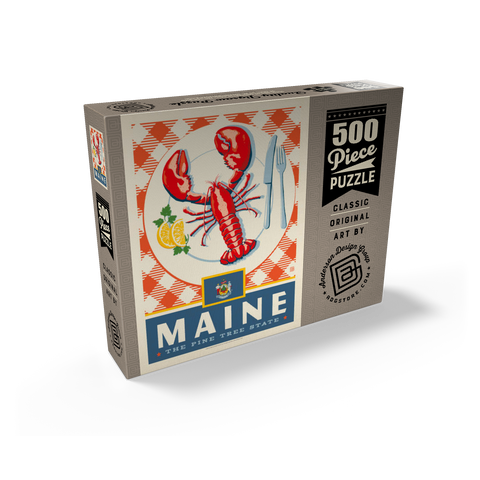 Maine: The Pine Tree State 500 Jigsaw Puzzle box view2