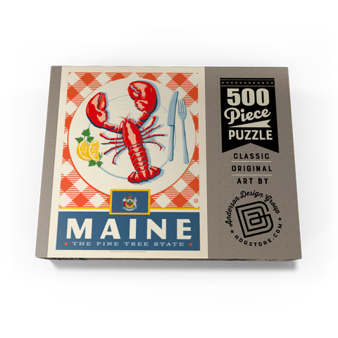 Maine: The Pine Tree State 500 Jigsaw Puzzle box view3